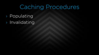 An extended explanation of caching version 2