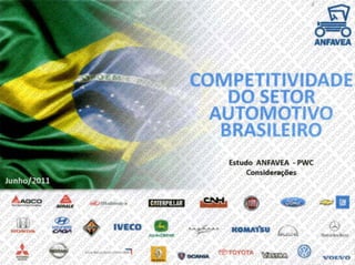 competitividade do setor automotivo brasileiro - estudo ANFAVEA - PWC