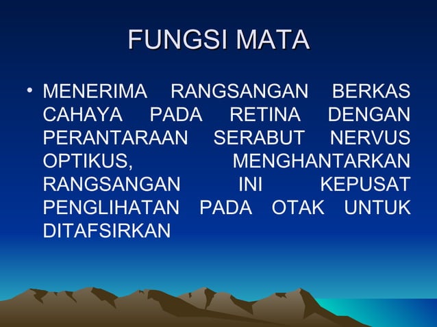 Sistem penginderaan | PPT