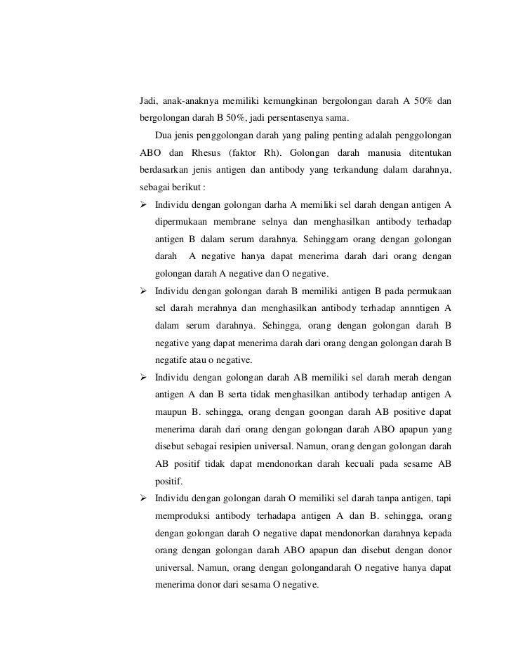 Laporan Anfisman penentuan golongan darah