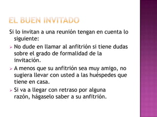 Recordar los nombres de los acompañantes de sus invitados.