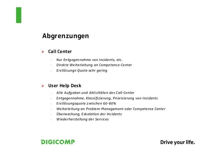 Anforderungen An Einen Modernen Service Desk