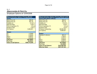 $ANF Valuation Model