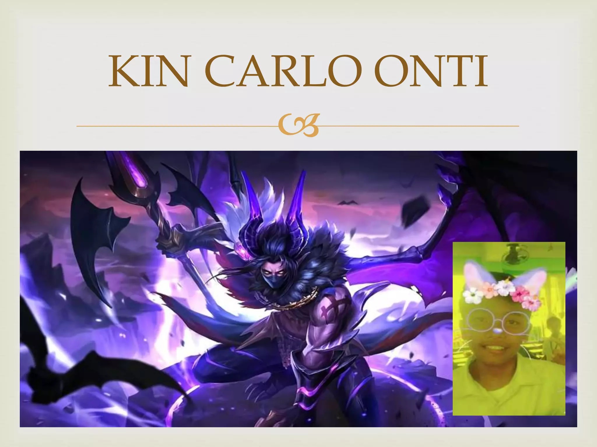 
KIN CARLO ONTI
 