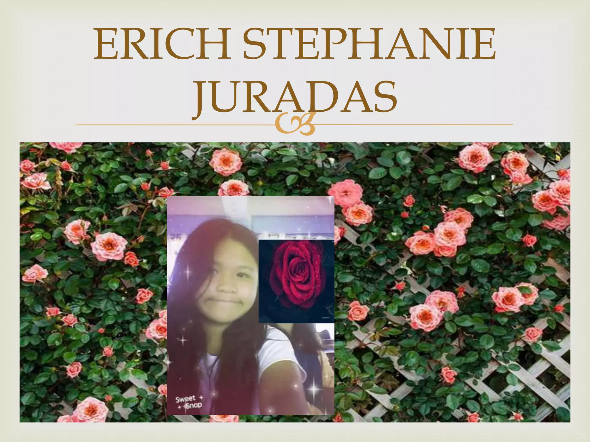 
ERICH STEPHANIE
JURADAS
 
