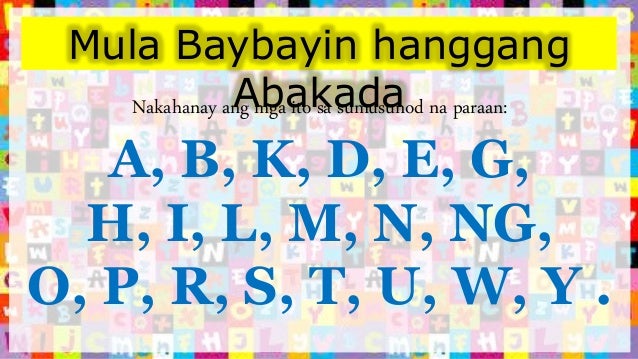 ang abakadang filipino ang abakadang filipino