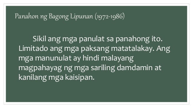 Maikling Kwento Sa Panahon Ng Bagong Lipunan 1  kulturaupice
