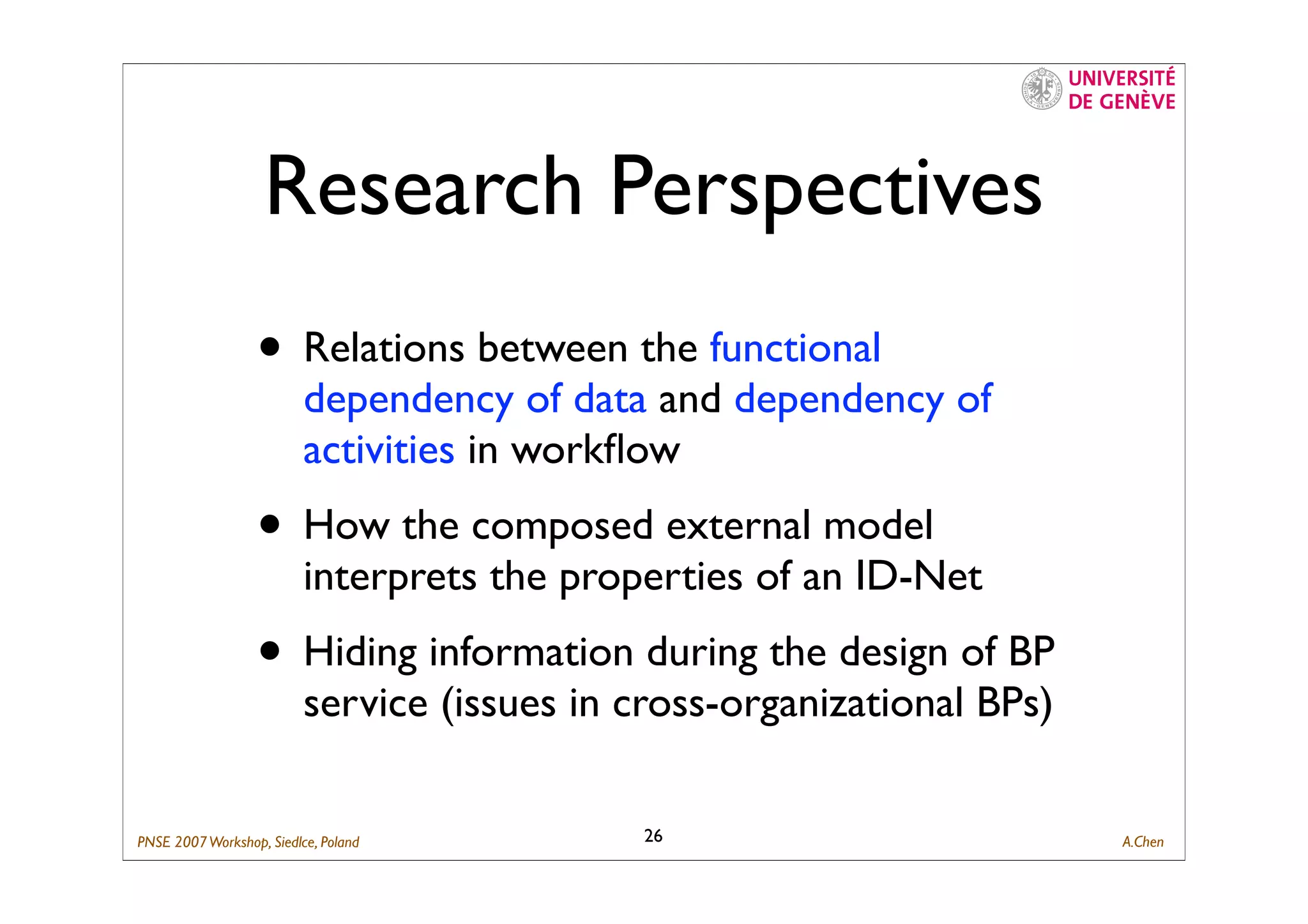 Composing Business Process with ID-Net