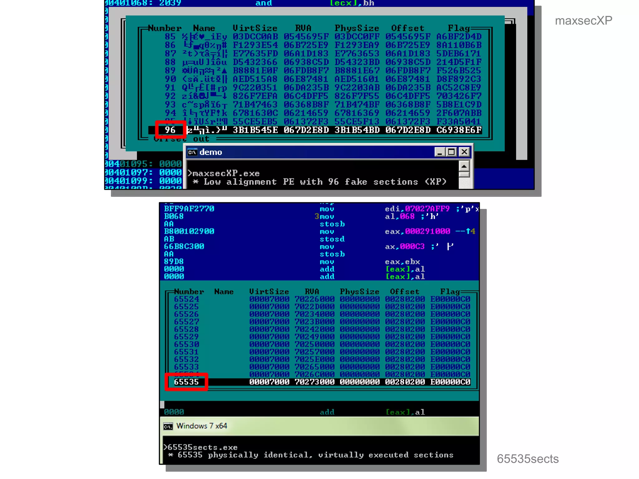maxsecXP




65535sects
 