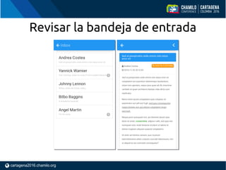 Revisar la bandeja de entrada
 