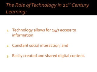 Rules and Functions of Educational Technology in the 21st Century ...