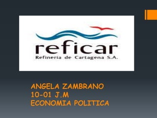ANGELA ZAMBRANO
10-01 J.M
ECONOMIA POLITICA
 