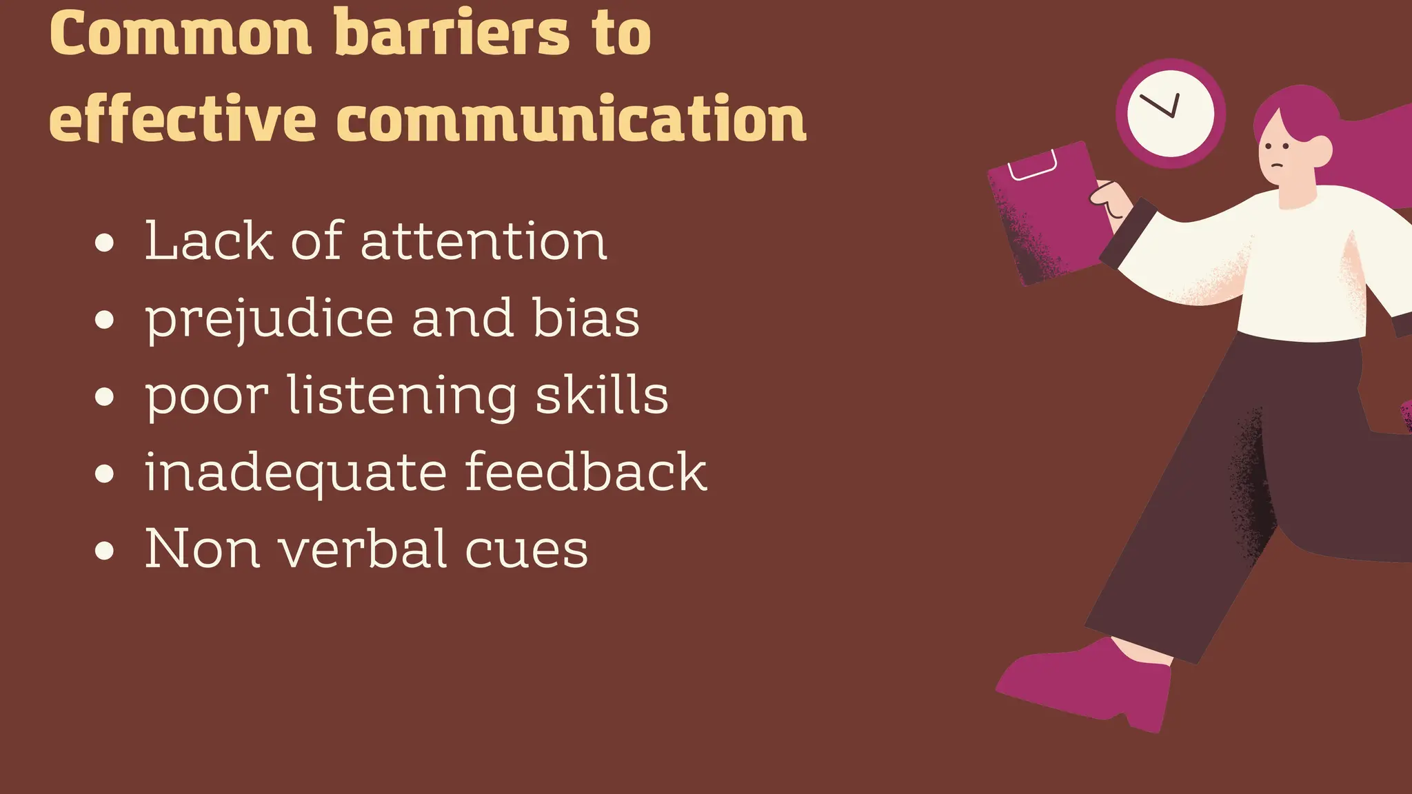 Problems With Communication Barriers to effective Communication Shs 11 | PPT