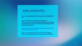 SEGURIDAD INFORMATICA | PPT