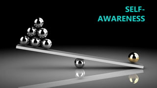 Self-awareness
SELF-
AWARENESS
 