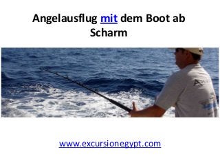Angelausflug mit dem Boot ab
Scharm

www.excursionegypt.com

 