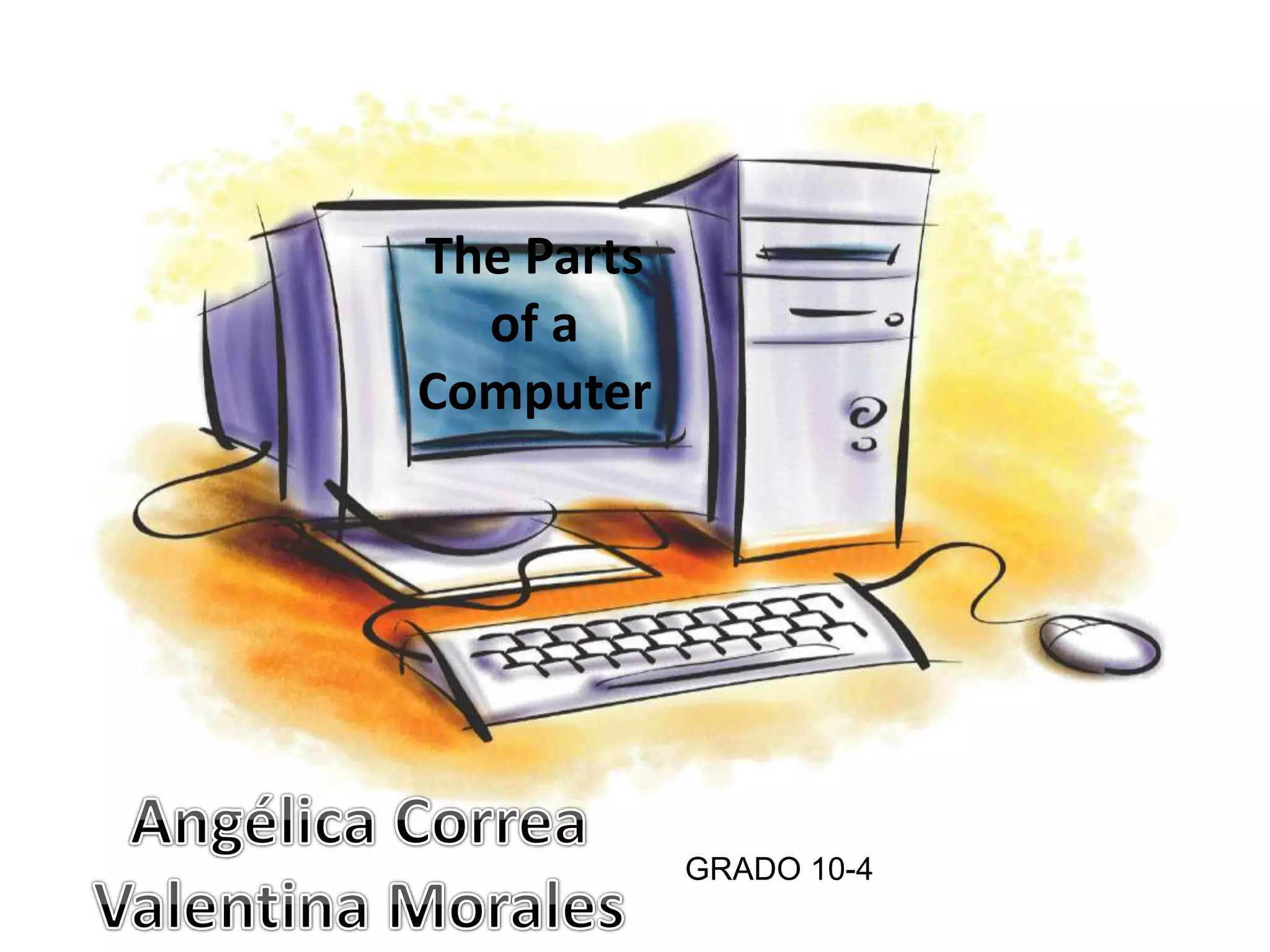 Las partes del computador en inglés | PPTX