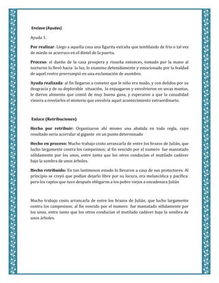 Angelina estructural del relato