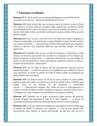 Angelina estructural del relato