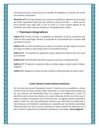 Angelina estructural del relato