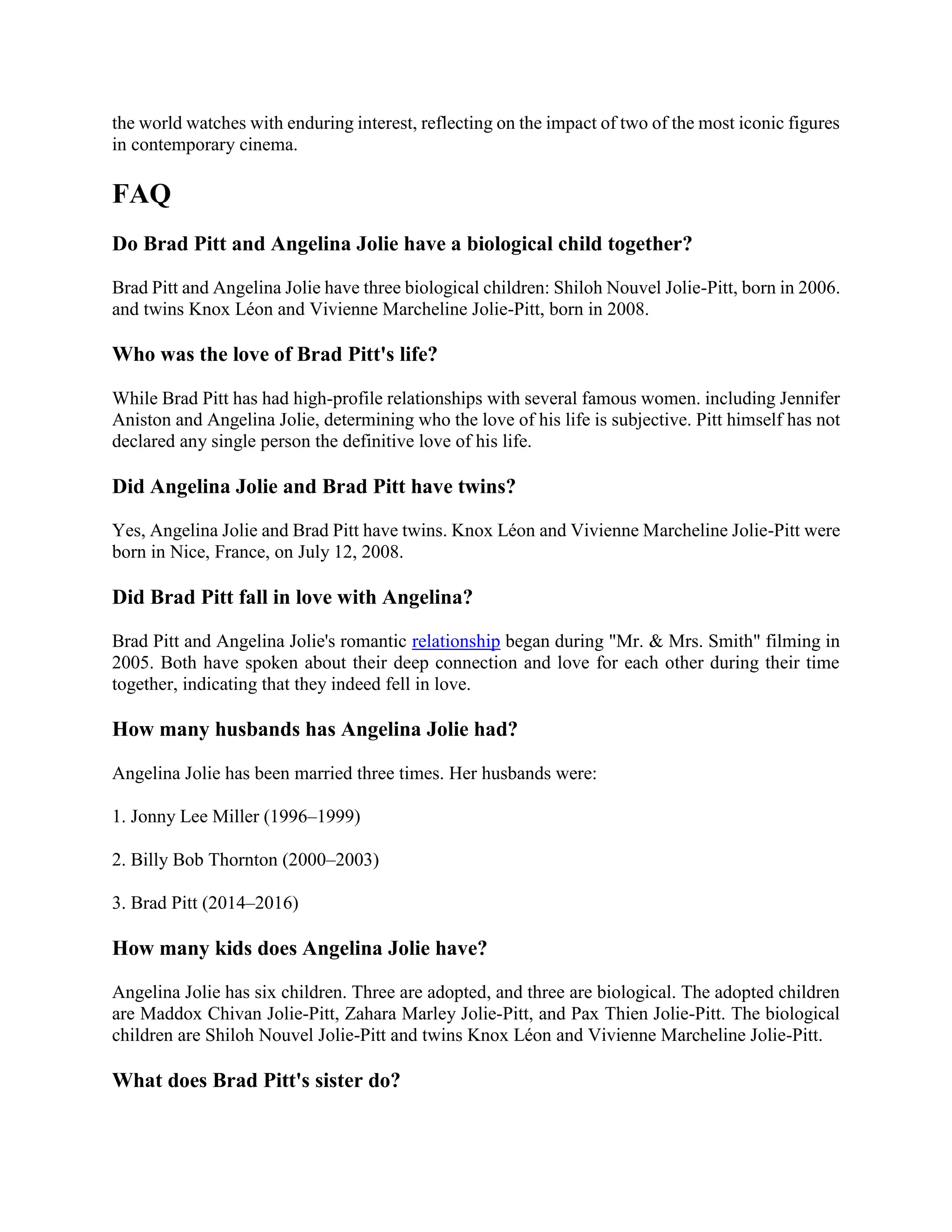 Angelina Jolie and Brad Pitt A Journey Through Love, Fame, and(07)