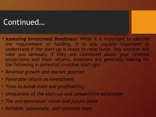 Angel Investment and Venture Capital Funding | PPT