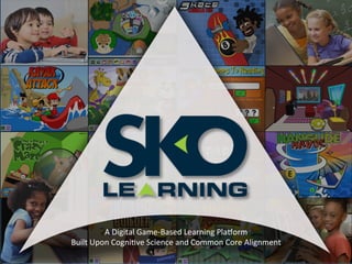 A	
  Digital	
  Game-­‐Based	
  Learning	
  Pla4orm	
  
Built	
  Upon	
  Cogni:ve	
  Science	
  and	
  Common	
  Core	
  Alignment	
  	
  
                                                                                     1
 