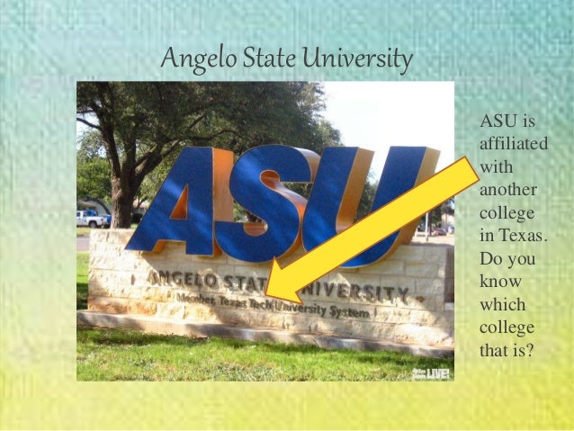 angelo state university