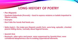 Traditions and Locations: The Filipino Poem_Angel PPT Report.pptx