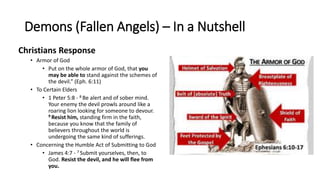 Angels and demons | PPTX