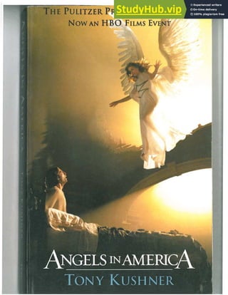 Angels In America Millenium Approaches Script