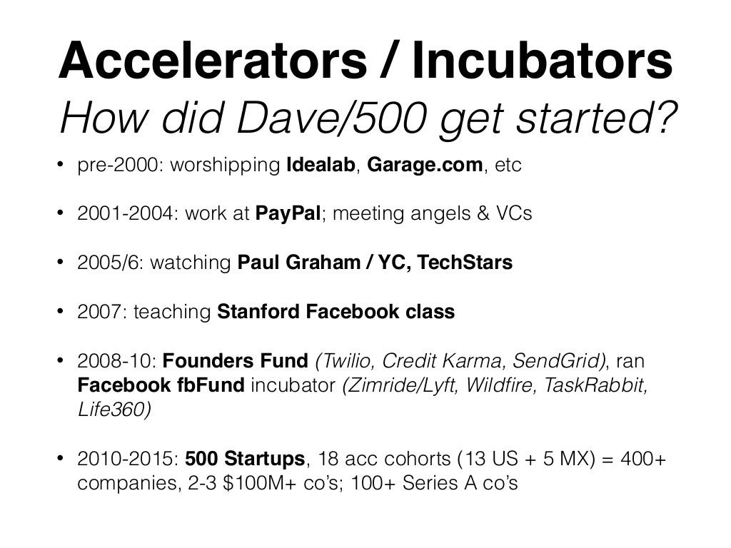 Accelerator Economics tough to be