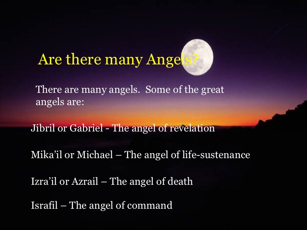 Angels in islam