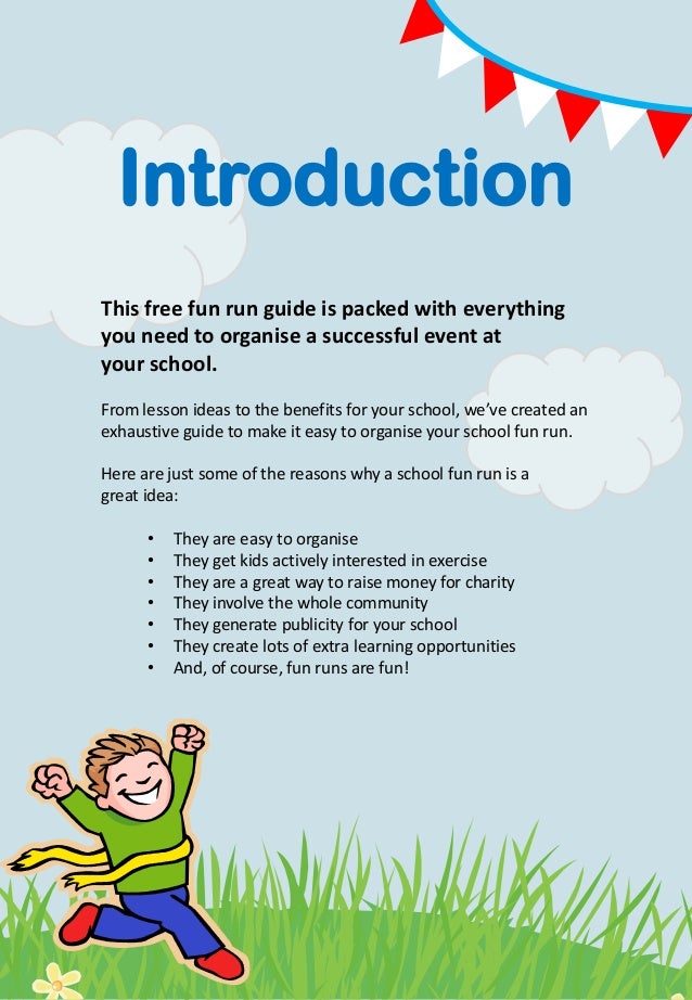 Free school fun run guide