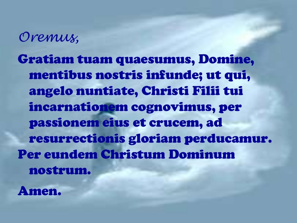 Doa Angelus / Malaikat Tuhan