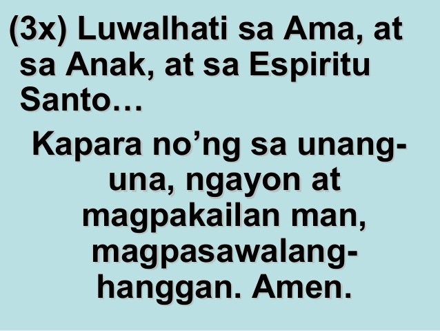 Angelus tagalog