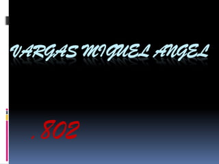 VARGAS MIGUEL ANGEL



 .802
 