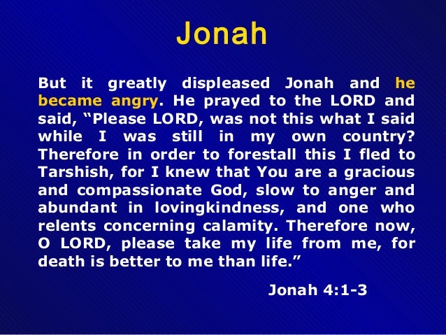Image result for picture of jonah 4:1-3