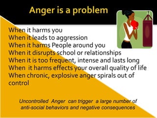 Problematic Anger Anger-Management.powerpoint presentation | PPT