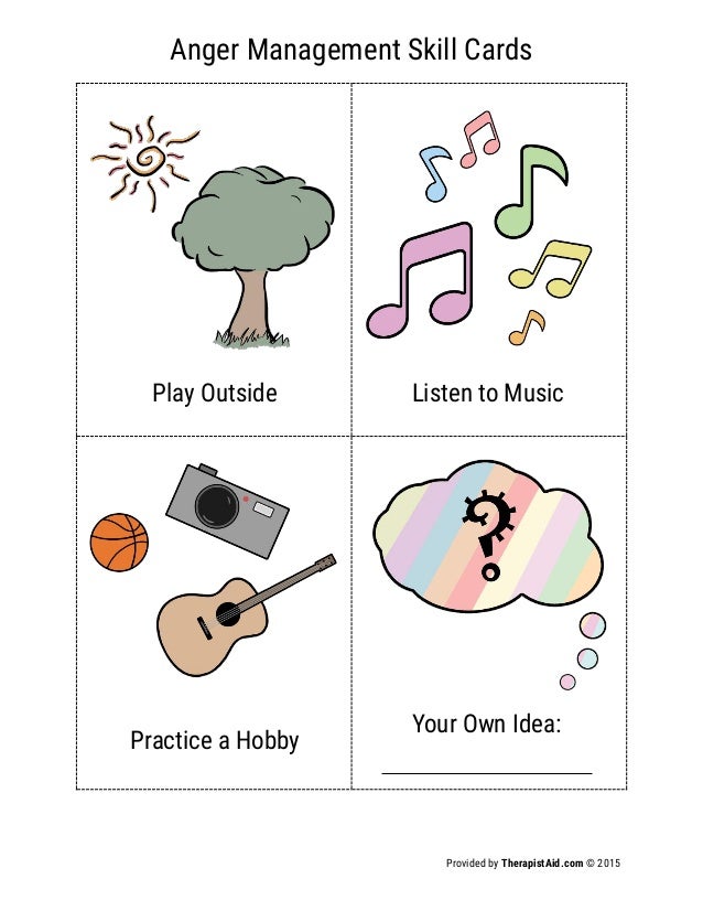 Anger management-skill-cards