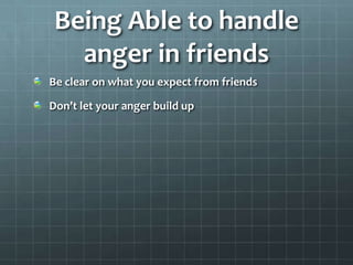 You often think of ways to get revenge You feel intense anger weeks and even months later