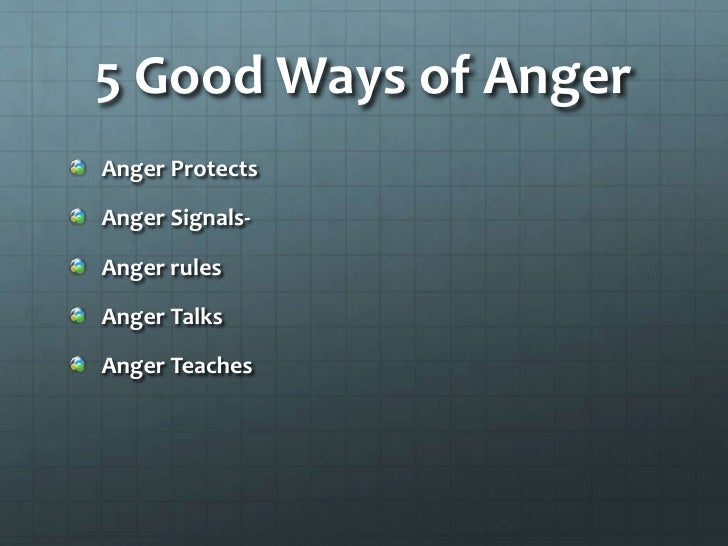 Definition of anger management 