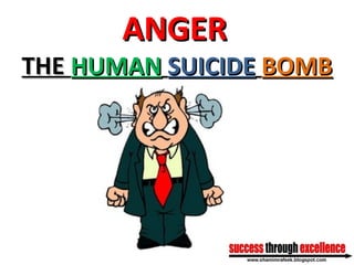 ANGER   THE  HUMAN   SUICIDE   BOMB 