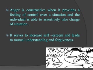 Anger and aggression ppt | PPTX