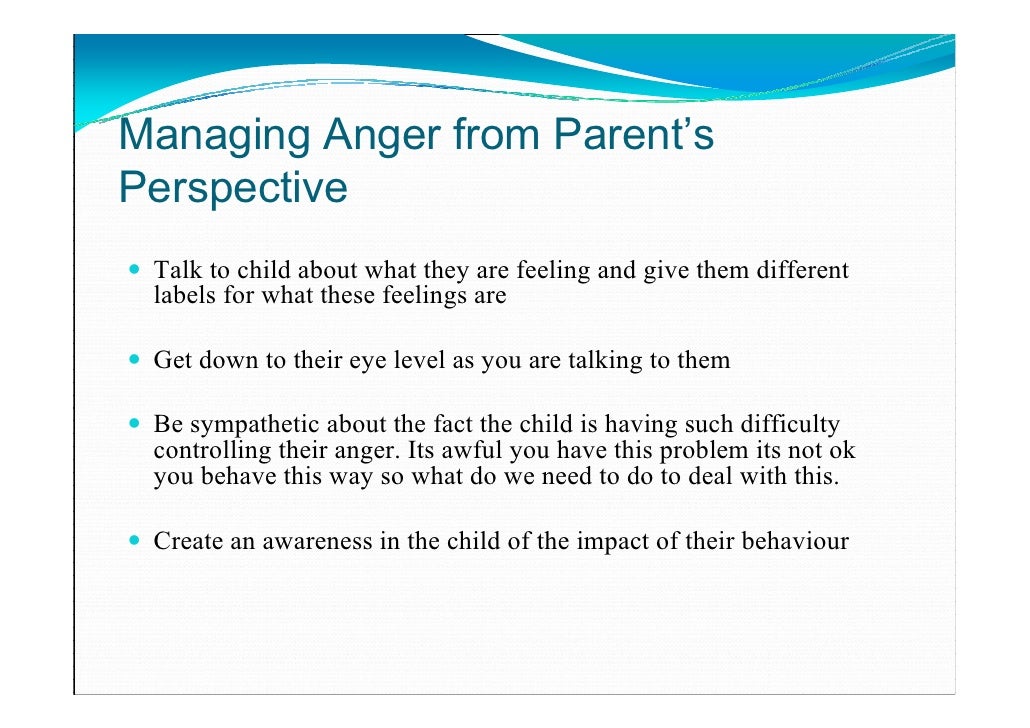 Anger and anger management dr deirdre mac carville 27 april 2009