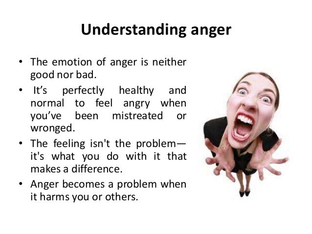 anger becomes her