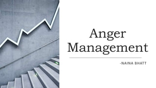 Anger
Management
-NAINA BHATT
 