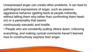 Constantly Anger Anger Management.UNIT 4 B.pptx anger management | PPTX