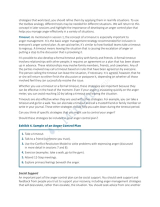 Using Agree And Angry Example Anger management a cognitive behavioral approach-mindful | PDF