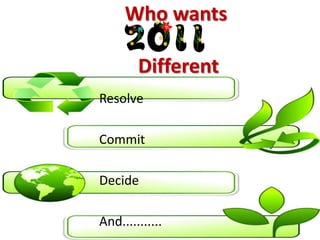 Who wants   DifferentResolveCommitDecide And...........